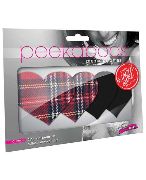Peekaboos Schoolgirl Hearts O-S