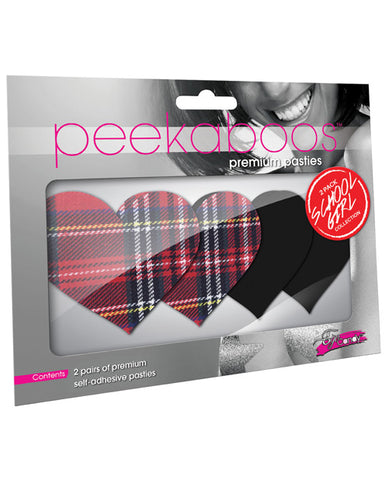 Peekaboos Schoolgirl Hearts O-S