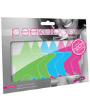 Peekaboos Neon Stars Value Pack - O-S Pack of 3