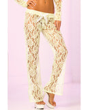 Pink Lipstick Loungwear Luxurious Lounge Pant