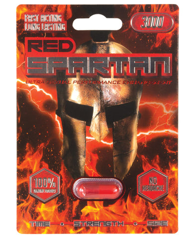 Red Spartan 3000 - 1 Capsule Blister