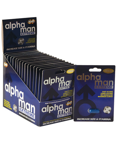 Alpha Man 3000 - 1 Capsule Blister Box of 30