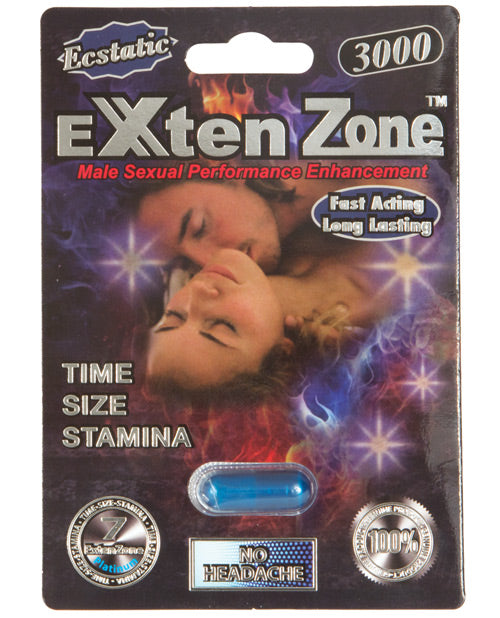 Ecstatic ExtenZone Platinum 3000 - 1 Capsule