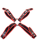 Rouge Chest Harness Large - Black-Red