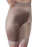 Rago Shapewear Long Leg Shaper w/Gripper Stretch Lace Bottom