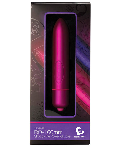 Rocks Off RO-160 mm - 10 Function Bullet Pink
