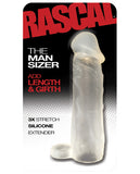 The Man Sizer 3X Stretch Silicone Extender - Clear