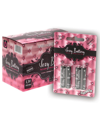 Sexy Battery AAA - Box of 10 Four Packs