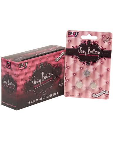 Sexy Battery LR44 - Box of 10 Three Packs