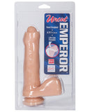 Uncut Emperor Soft Dong w-Suction Cup - Ivory