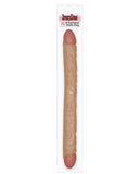 Ivory Duo Veined 18" Double Dong