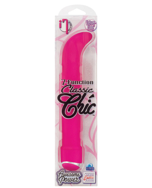 Classic Chic 6.25" - 7 Function Pink