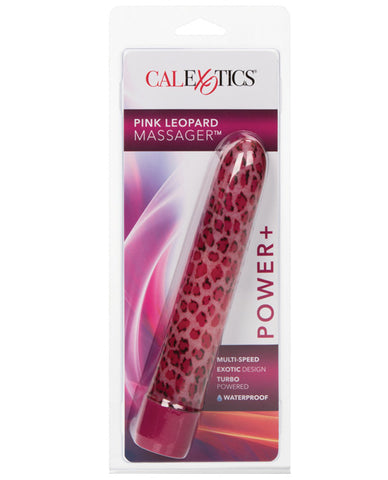 Houston's Pink Leopard Vibe 6.5" Dildo