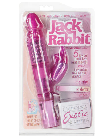 Jack Rabbits w-Floating Beads Waterproof - Pink