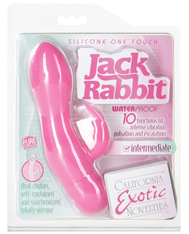Jack Rabbits Silicone One Touch - Pink