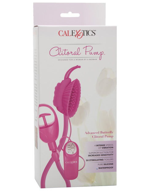 Intimate Pumps Advanced Butterfly Clitoral Pumps - Pink