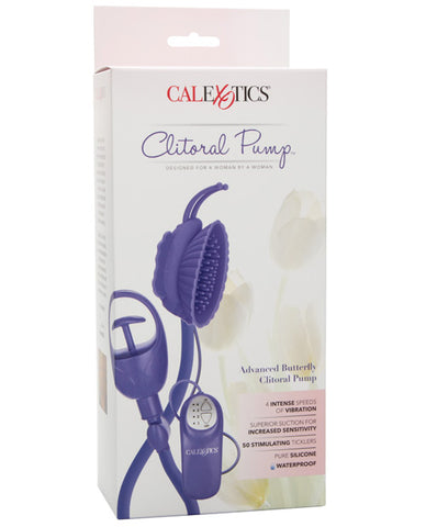 Intimate Pumps Advanced Butterfly Clitoral Pumps - Purple