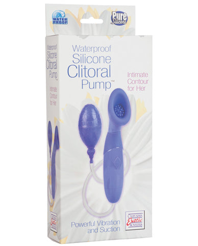 Intimate Pumps Silicone Clitoral Pumps Waterproof - Purple