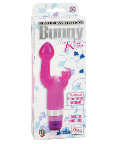 Platinum Edition Bunny Kiss - 9 Function Pink