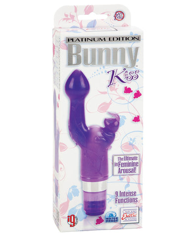 Platinum Edition Bunny Kiss - 9 Function Purple