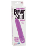 Power Stud Ribbed Vibe Waterproof - Purple