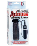 Adonis Vibrating Stroker - 10 Function Smoke