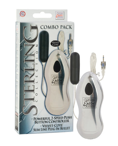 Sterling Combo Pack #2 Velvet-Cote Slim Bullet