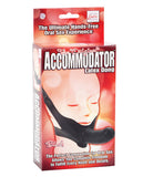 Accommodator Latex Dong - Black