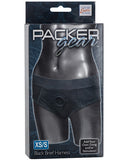 Packer Gear Brief Harness XS-S - Black