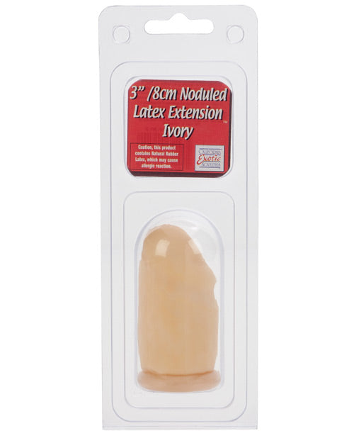 3" Latex Extension Nubby - Ivory