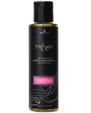 Sensuva Me & You Massage Oil - 4.2 oz Pomegranate Fig-Coconut Plumeria
