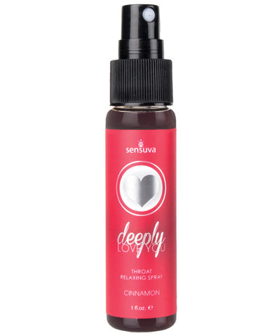 Deeply Love You Throat Relaxing Spray - 1 oz Bottle Cinnamon