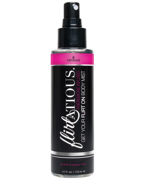 Sensuva Flirtatious Body Mist w-Pheromones - 4.2 oz Passion Fruit-Guava