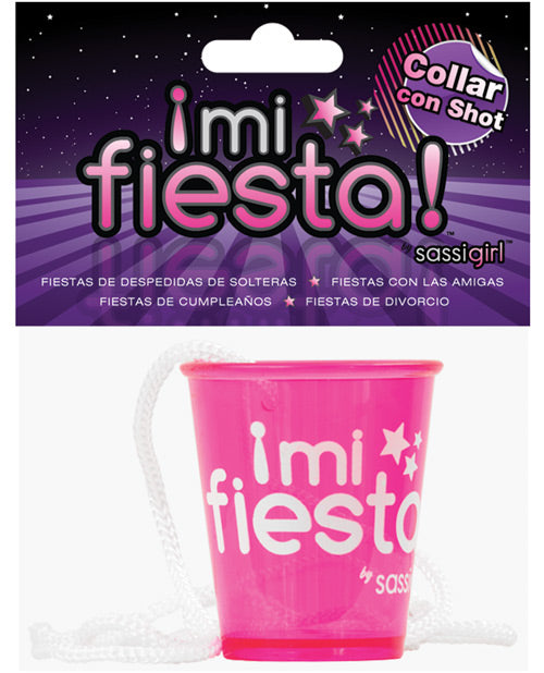 Mi Fiesta Collar con Shot by sassi girl