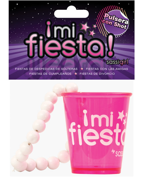 Mi Fiesta Pulsera con Shot by sassi girl