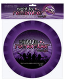 Night to Remember 9" Paper Plates - Pack of 8 by sassigirl