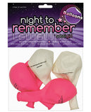Night to Remember 10" Balloons w-Print - Pack of 5 by sassigirl