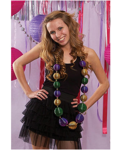 Jumbo Mardi Gras Beads - by sassigirl