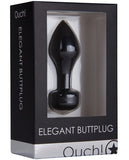 Shots Ouch Elegant Buttplug - Black