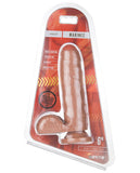 Major Dick Dong w-Balls & Suction Cup Marines - Caramel