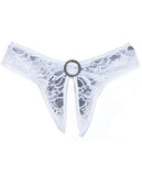 Stretch Lace Open Front & Back Panty