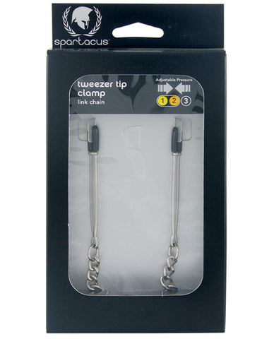 Spartacus Adjustable Tweezer Clamps w-Link Chain