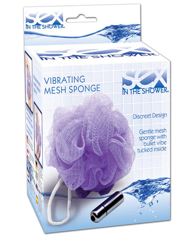Sex in the Shower Vibrating Mesh Sponge