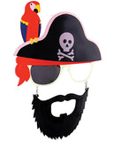 Sun Staches Pirate w-Parrot