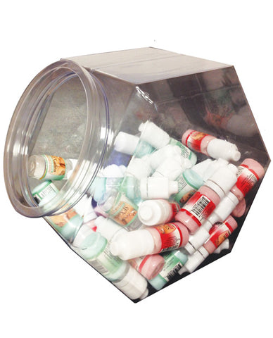 Sexsation Arousal Cream Fishbowl - 10 ml Asst. Flavors Bowl of 96