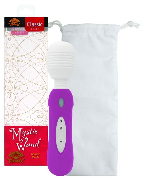 Vibratex Mystic Wand Massager - Hot Pink