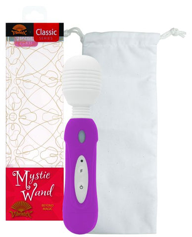 Vibratex Mystic Wand Massager - Hot Pink