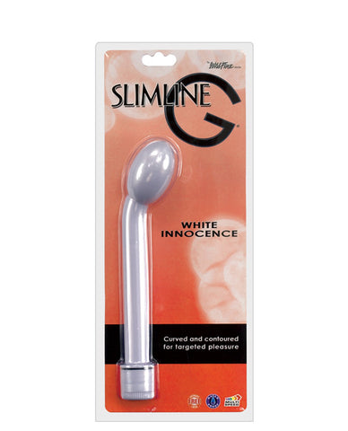 Wildfire SlimLine G Vibrator - White Innocence