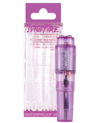 Wildfire Rock-In Massager Waterproof - Bright Purple
