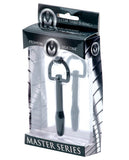 Master Series The Hallows Cum Thru D-Ring Penis Plug